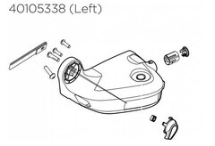 Thule Versa Wing 4.0 Reservedel Venstre, til Chariot modeller