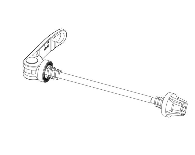 Thule Chariot QR Reservaxel Reservdel 