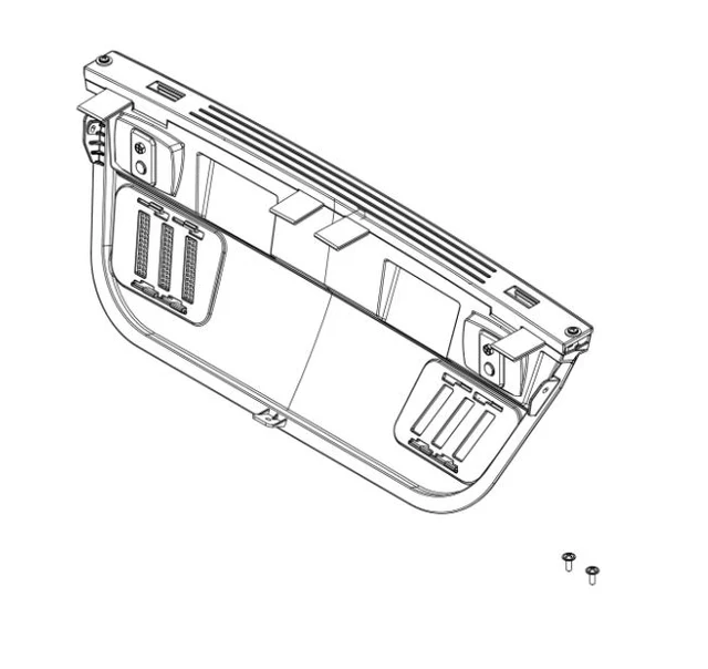 Thule Chariot Fotplate 19-X Dobbel Thule Chariot Sport/Cross/Lite/Cab 