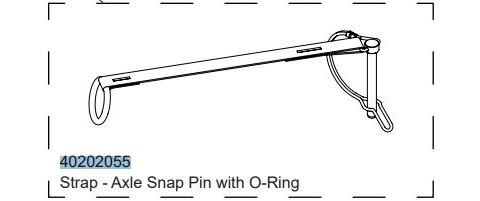 Thule Chariot Skisett Stagsikring 1st. 