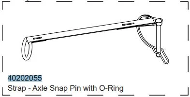 Thule Chariot Skisett Stagsikring 1st. 