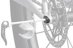 Thule Drop Out Adapter For henger p&#229; sykler med Hooded dropouts