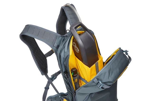 Thule Rail 18L eMTB Drikkesekk Grå-Blå, 18 liter, m/batterilomme 