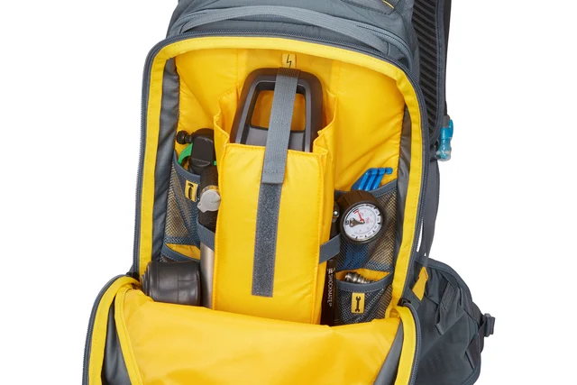 Thule Rail 18L eMTB Drikkesekk Grå-Blå, 18 liter, m/batterilomme 