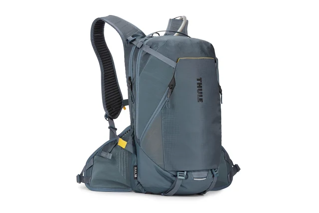 Thule Rail 18L eMTB Drikkesekk Grå-Blå, 18 liter, m/batterilomme 