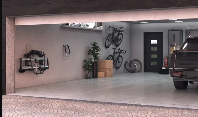 Thule Wall Hanger Veggfeste Aluminium, Max 40kg 