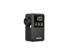 Topeak E-Booster Digital Mini Pumpe Presta, Schrader og Clik ventil