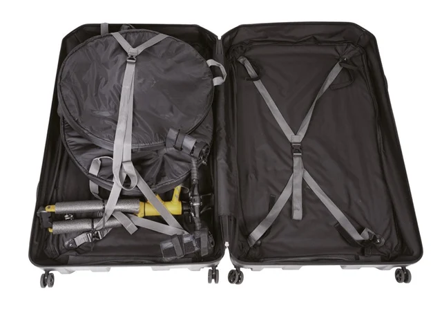 Topeak PakGo EX+ Sykkelkoffert Passer sykler med int. styre og stem 