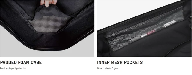 Topeak PakGo EX+ Sykkelkoffert Passer sykler med int. styre og stem 