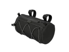 Topeak Tubular Barbag Styreveske Sort, 1.5L, Stropper, 128g