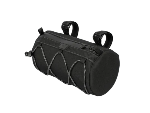 Topeak Tubular Barbag Styreveske Sort, 1.5L, Stropper, 128g