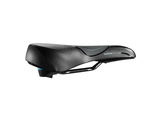 Topeak Free_TX Sete Sort, 275 x 200 mm, Steel rails, 640g 