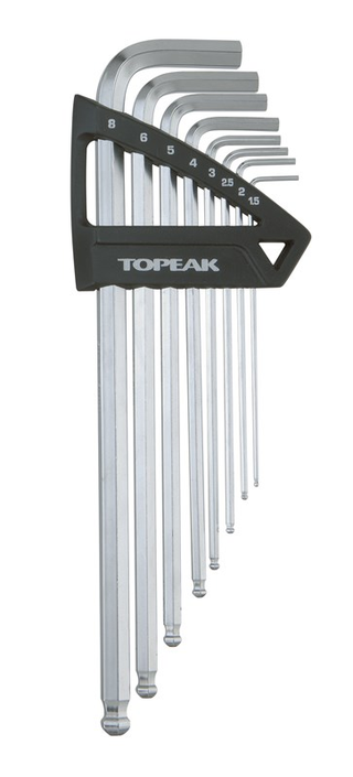 Topeak Insexnycklarsett 2/2,5/3/4/5/6/8mm