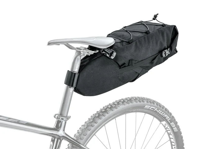 Topeak Backloader 10L Seteveske Sort, 10L, Vannavvisende 