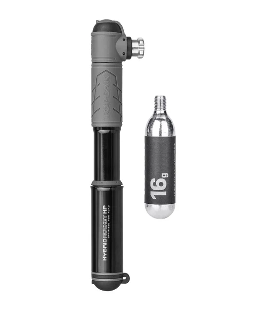 Topeak Hybridpocket HP Mini Minipumpe 160 PSI/11 bar, 99g 