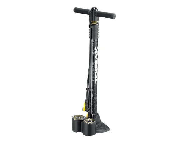 Topeak Joe Blow Dualie Gulvpumpe 0-5bar/ 0-30/30-75psi. Mtb og fatbike 