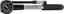 Topeak DXG PocketShock D&#228;mparpump Svart/Silver, 360 psi / 25 bar, 175g