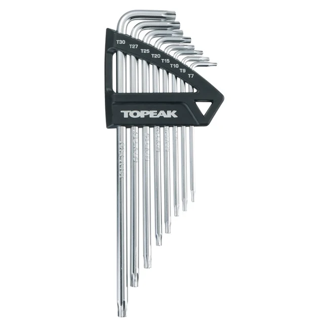 Topeak Torx-nyckelset T7-T30 8 stk, T7/T9/T10/T15/T20/T25/T27/T30 
