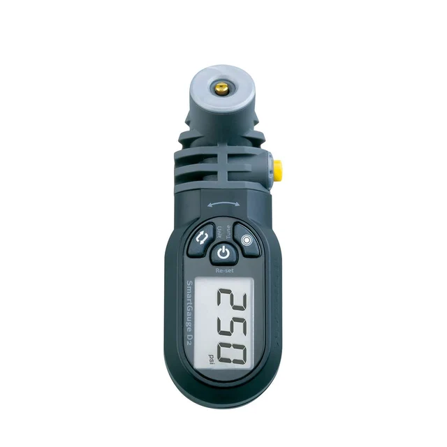 Topeak Smartgauge D2 Trykkmåler Grå, Digital, PSI/Bar/Kg/cm2 