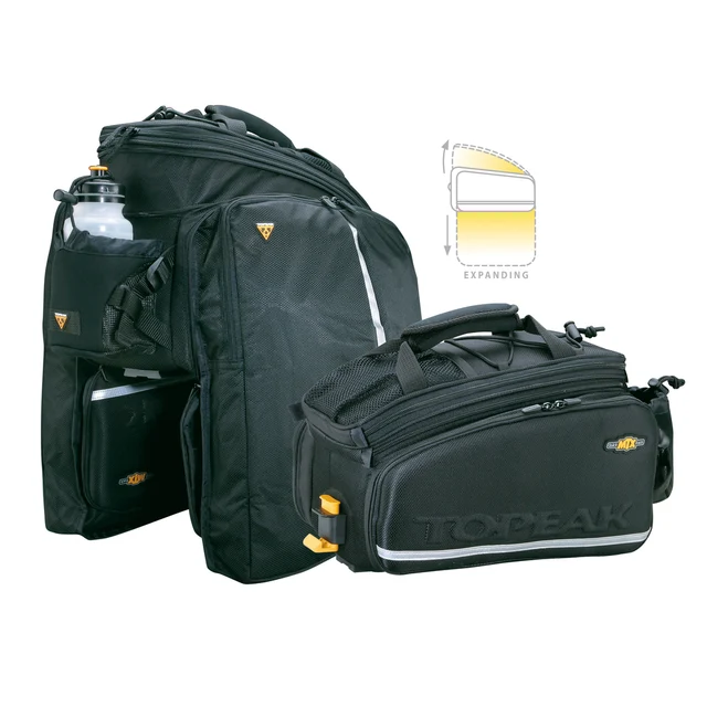 Topeak MTX Trunk Bag DXP Bagasjeveske Sort, 19.4 liter, 1185 gram 