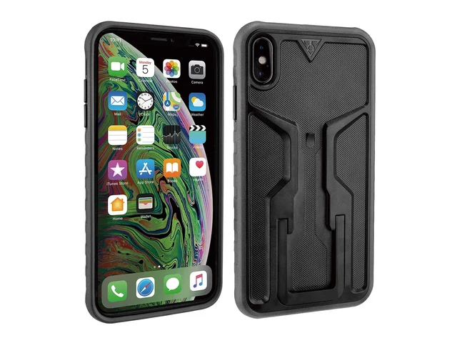 Topeak RideCase Mobilväska Skydd för iPhone XS Max, Inkl. Fäste 