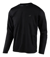 Troy Lee Designs Flowline LS Sykkeltr&#248;ye Sort, Str. S