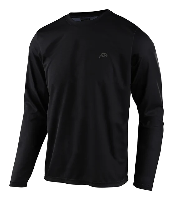 Troy Lee Designs Flowline LS Sykkeltrøye Sort, Str. S 