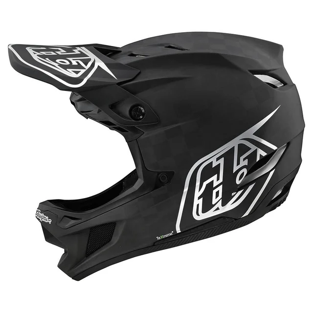 Troy Lee Designs D4 Kol MIPS Hjälm Stealth Svart/Silver, Str. XL 