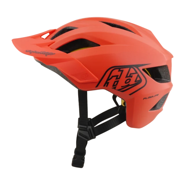 Troy Lee Designs Youth Flowline Hjelm Point Coral/Charcoal, Str. Y/OS 