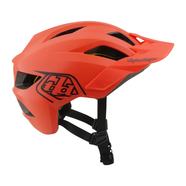 Troy Lee Designs Youth Flowline Hjelm Point Coral/Charcoal, Str. Y/OS 