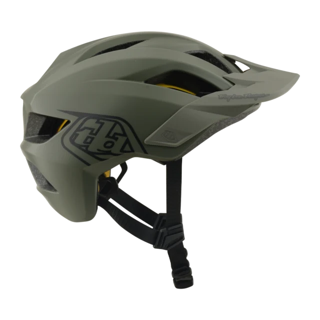 Troy Lee Designs Youth Flowline Hjelm Point Army/Phantom, Str. Y/OS 