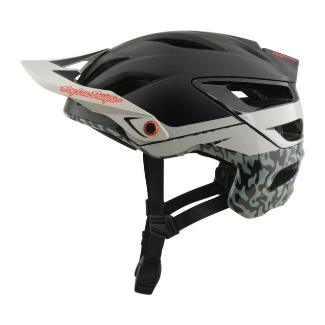 Troy Lee Designs A3 MIPS Hjelm Halo Charcoal/Pumice Str, XS/S 