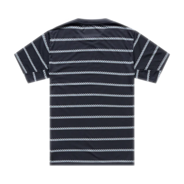 Troy Lee Designs Skyline SS Sykkeltrøye Checked Out Carbon, Str. L 