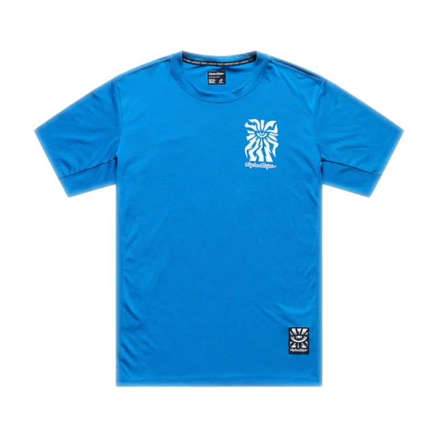 Troy Lee Designs Skyline SS Sykkeltrøye One Eye Aero Blue, Str. XL 