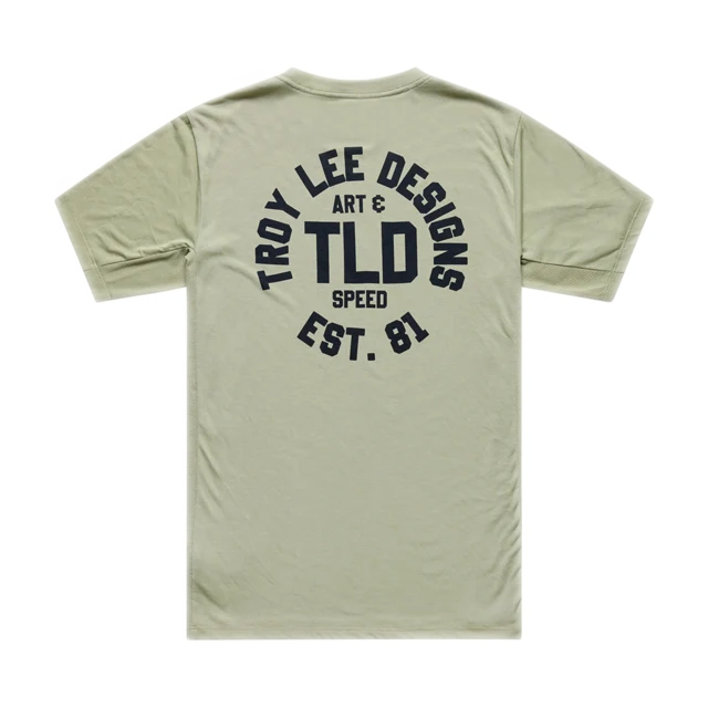 Troy Lee Designs Skyline SS Sykkeltrøye Stamps Sage, Str. L 