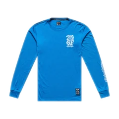 Troy Lee Designs Skyline LS Sykkeltrøye One Eye Aero Blue, Str. L