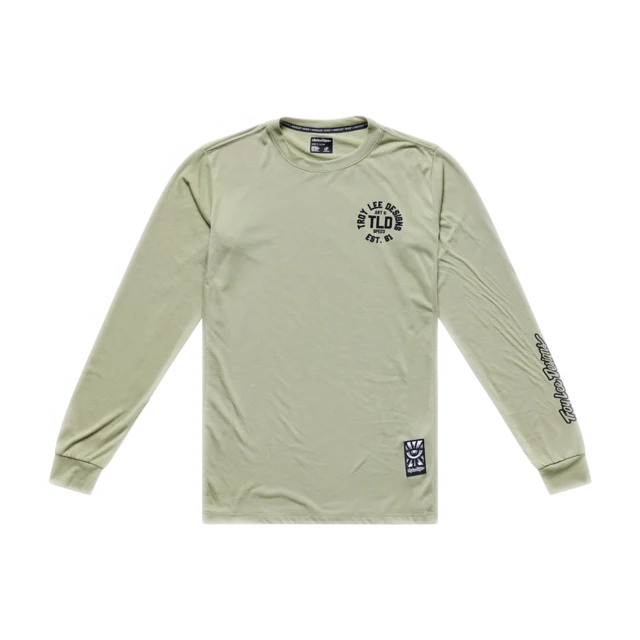 Troy Lee Designs Skyline LS Sykkeltrøye Stamps Sage, Str. L 