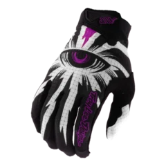 Troy Lee Designs Youth Air Hansker Cyclops Black/Fuchsia, Str. M
