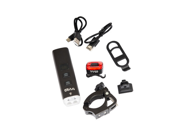 Trygg Polaris 1400+30 Lumen Lyssett 1400+30 Lumen, 7-28 timer, USB-C ladbar 