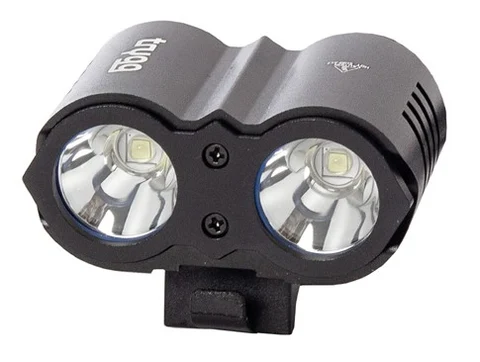Trygg Polaris 1600L cykellykt 1600 lumen, Inkl. Hj&#228;lmfeste
