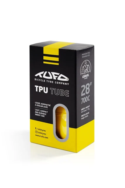 Tufo MTB TPU Slange 29"x2,1?-2,5?, Presta 60 mm ventil 