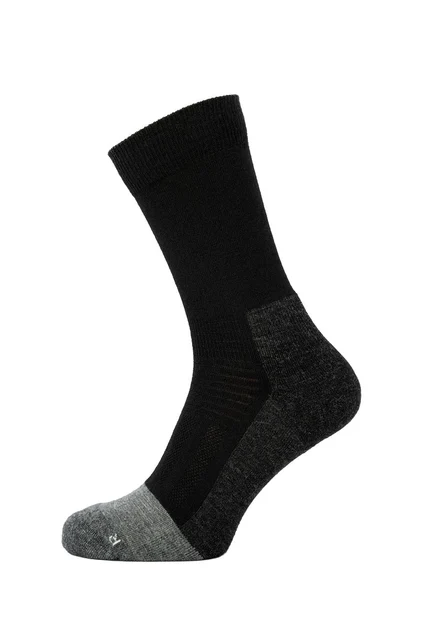 Ulvang Hero Varm Crew Sokker Sort/Grå, Str. 37-39 