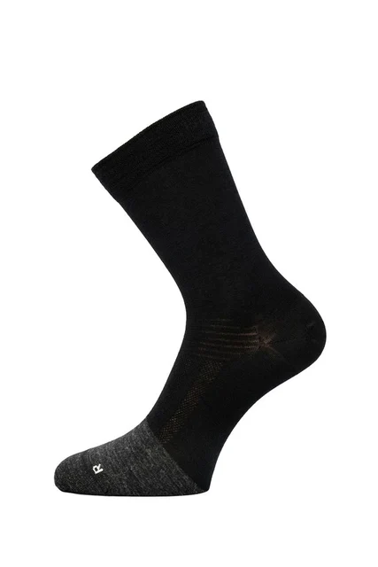 Ulvang Hero Tynn Crew Sokker Svart/Kullfarget melert, Str. 37-39 