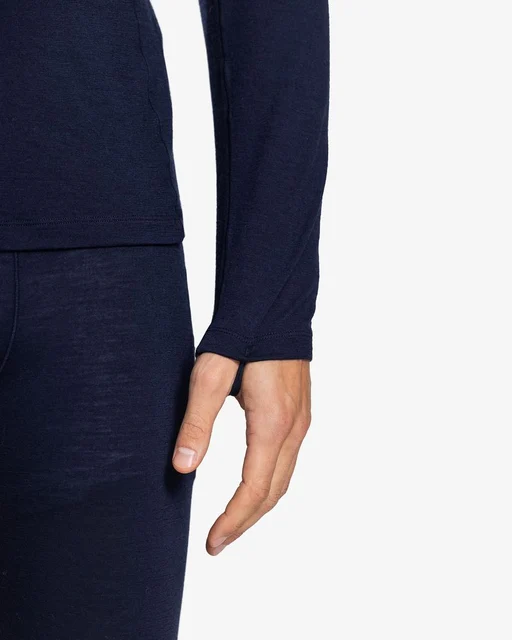 Ulvang Hero Crew Män Base Layer Topp 100 % RWS merinoull 