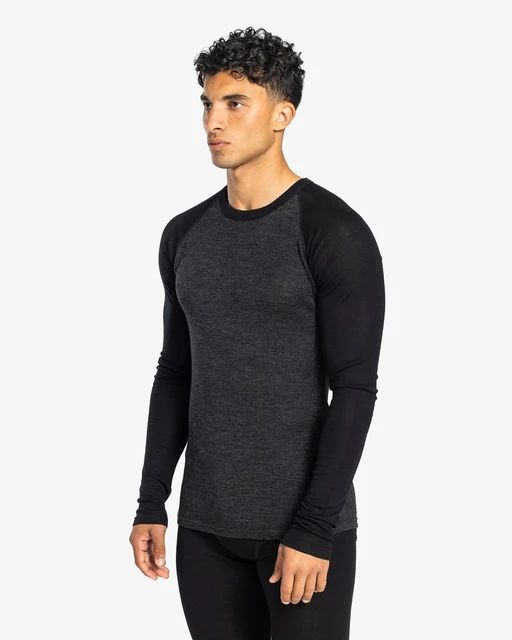 Ulvang Rav Base Crew Män Base Layer Topp 100 % RWS merinoull 