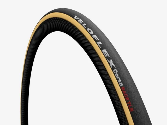 Veloflex Corsa RACE Tubeless Dekk Brun, 25mm 