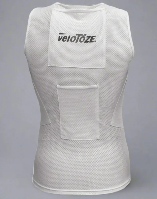 VeloToze Cooling Vest Hvit, Str. M 