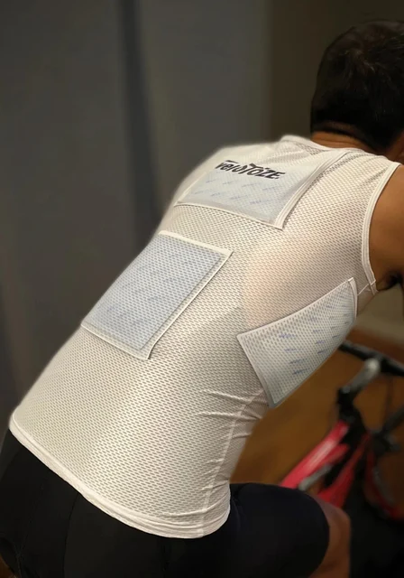 VeloToze Cooling Vest Hvit, Str. M 