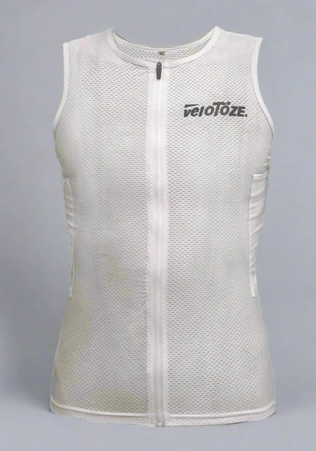 VeloToze Cooling Vest Hvit, Str. M 