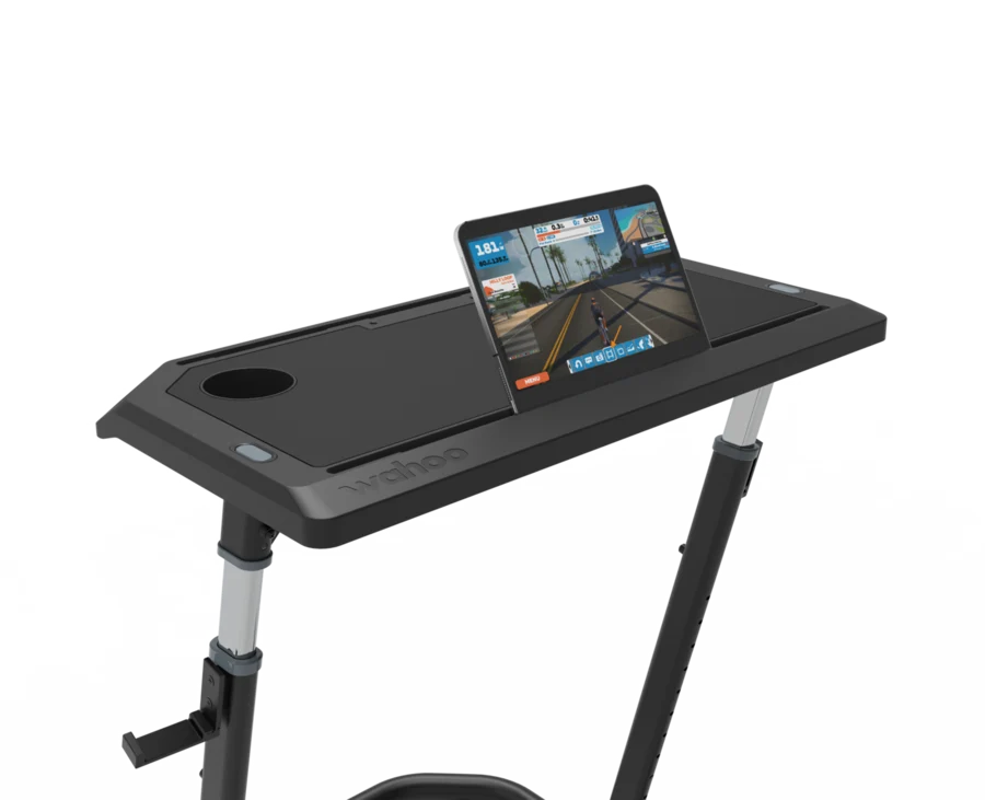 Wahoo KICKR Desk v2 Hjul, flaskeholder, for PC og Nettbrettt